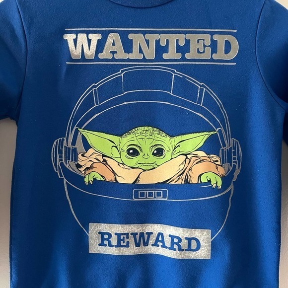 Star Wars Yoda Crewneck Sweatshirt‎ Youth Size 7 - Picture 9 of 9